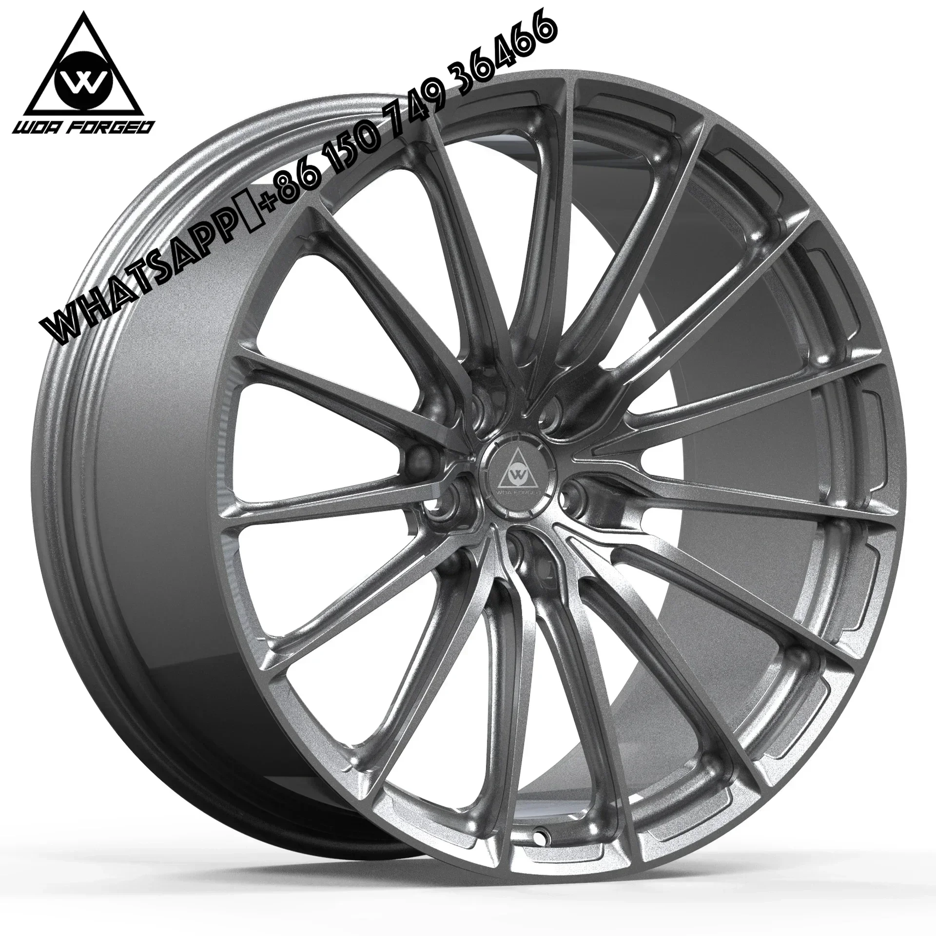 

6061-T6 WOAFORGED High Quality Forged Wheels Monoblock Multi Spoke Rim for BMW F10 F80 M3 E92 M8 G30 F30 audi benz Alumi