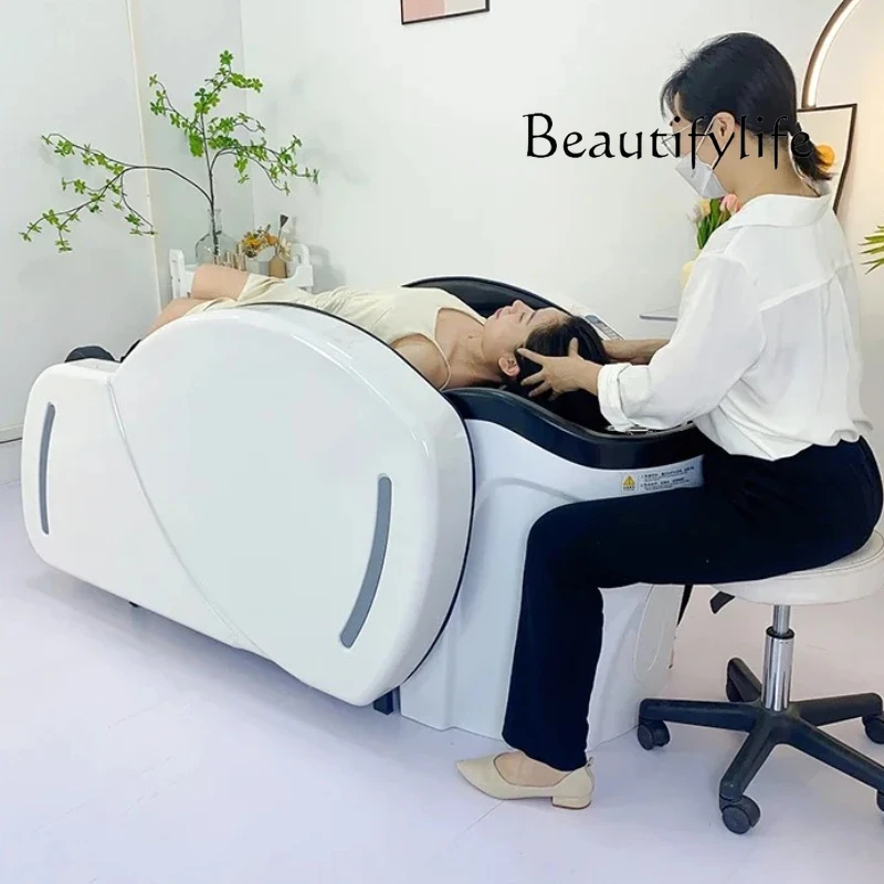SM Elegantes Center Salon Basin Chair Japanese Hair Washing Head Spa Professional Shampoo Student Lavar Cabeza Rendy Furniture