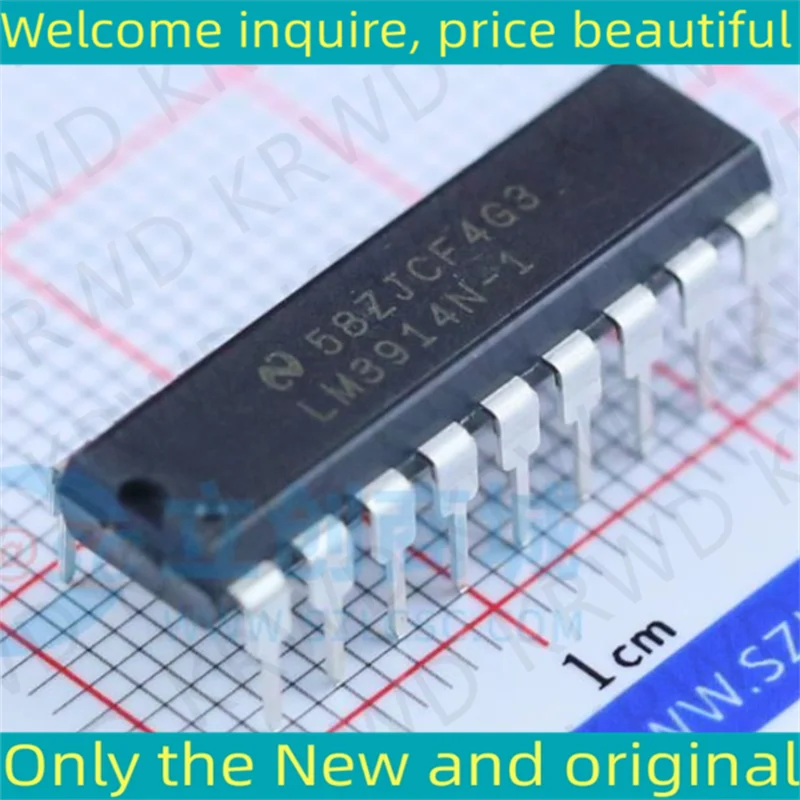 

5 шт. LM3914N-1 новая и оригинальная микросхема DIP18 LM3914N-1/NOPB LM3914N-1/NO LM3914N-1