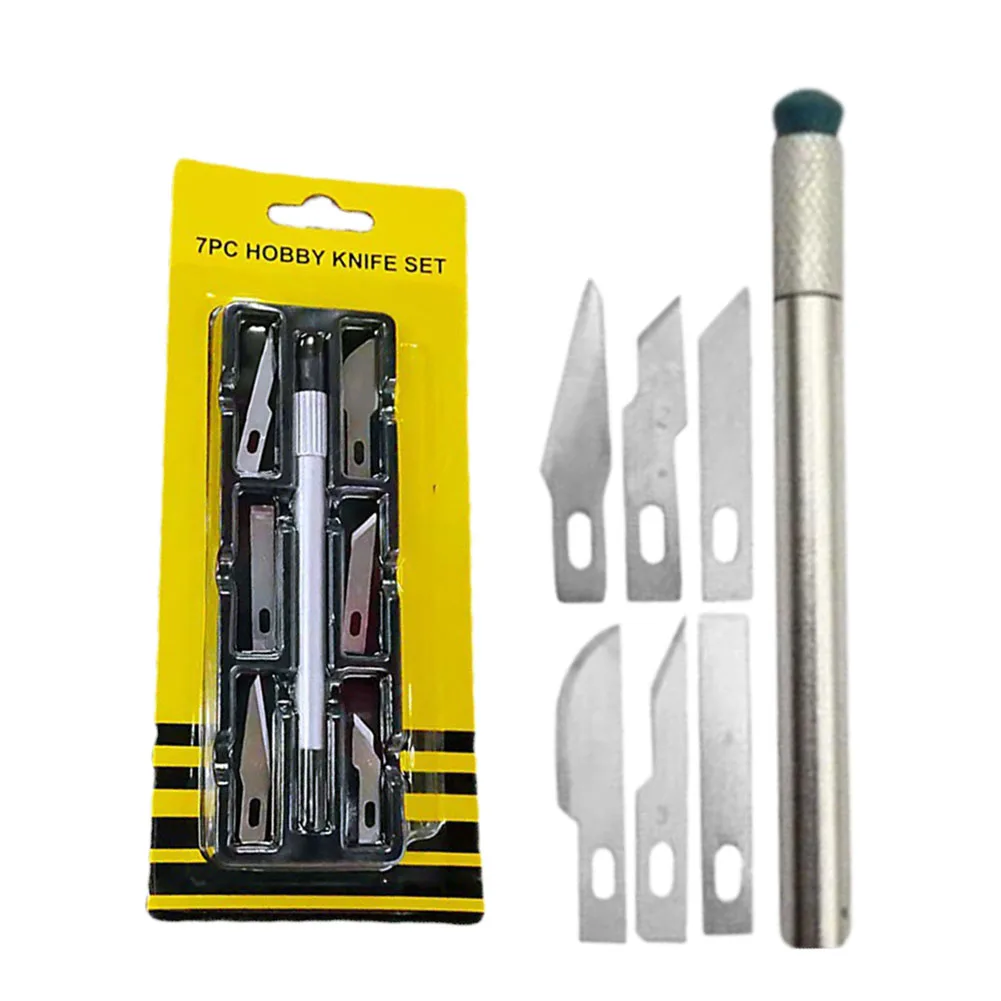 Befriedigende Schnitz erfahrung kreative Projekte Gravur Cutter 7pc Gravur Cutter Set kompaktes Design komplettes Set