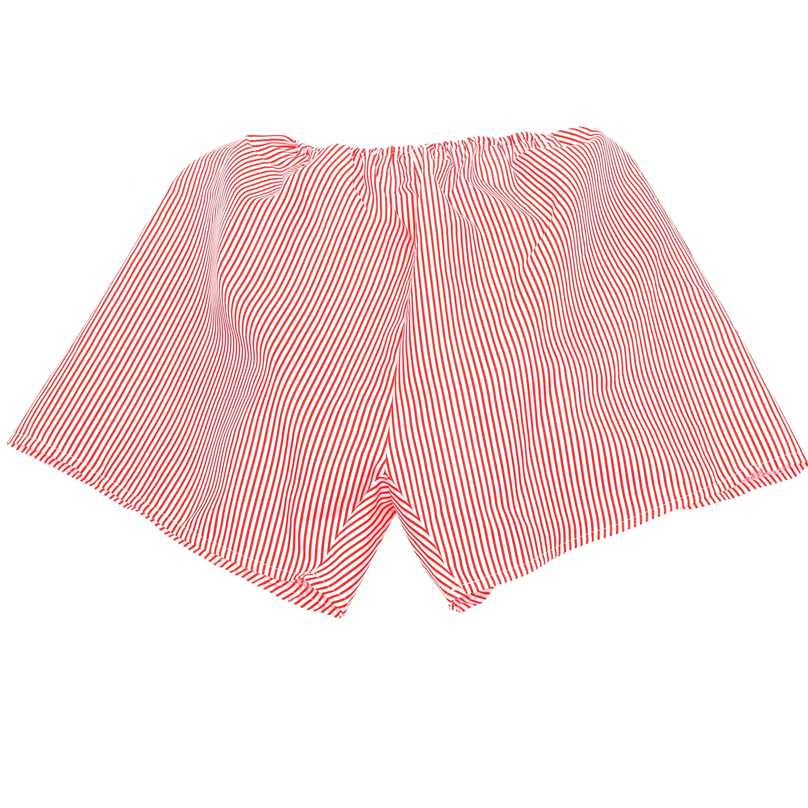 

Funny Mooning Shorts Red White Stripe Eva Butt Costume Bottoms for Cosplay Halloween Party Joke Pants Butt Costume Shorts