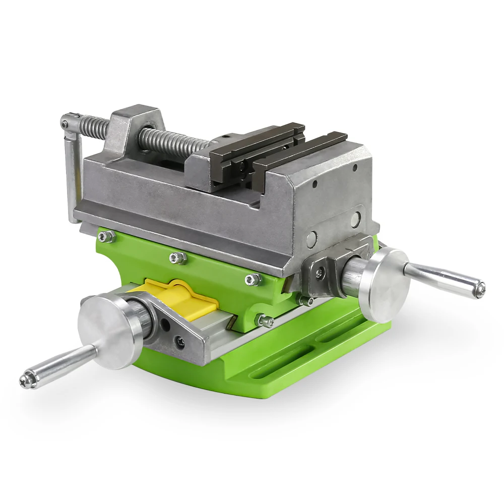 Imagem -02 - Allsome Cross-deslizante Vise com Slide Composto Moinho e Drill Press em Bg6368