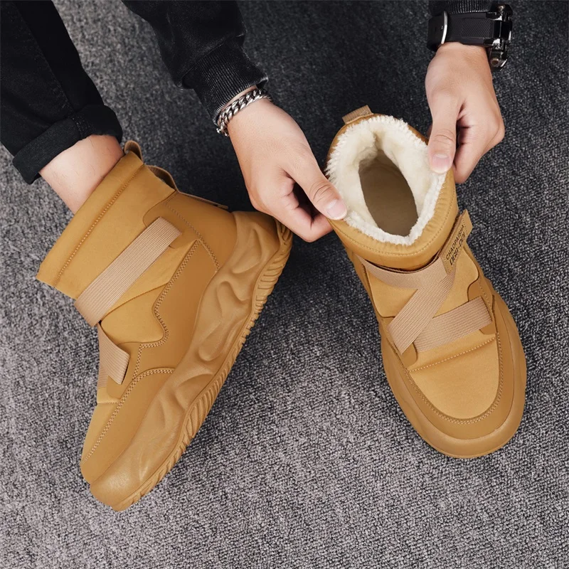 

Ankle Boots Loafers Winter Boots for Men Men's Sneakers Outdoor Shoes for Men Wear-resistant Soft and Comfortable Non-Slip New