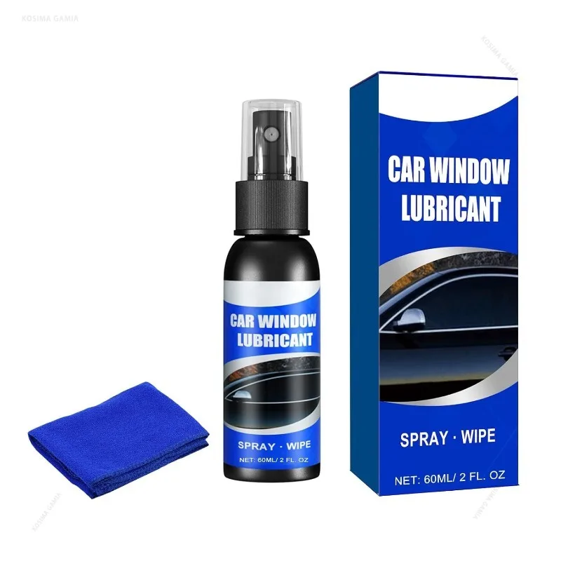 Universal 60ml Window Lubricant Cleaning Agent Rubber Door Rubber Strip Car Softening Maintenance Eliminates Noise Car Products