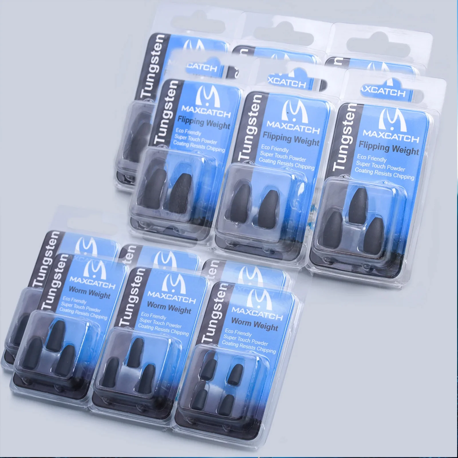 Maximumcatch Tungsten Bullet Gewichtsblei für Texas Rig, Bassköder, Wurm und Softplastik-Angelköder – Detail 6