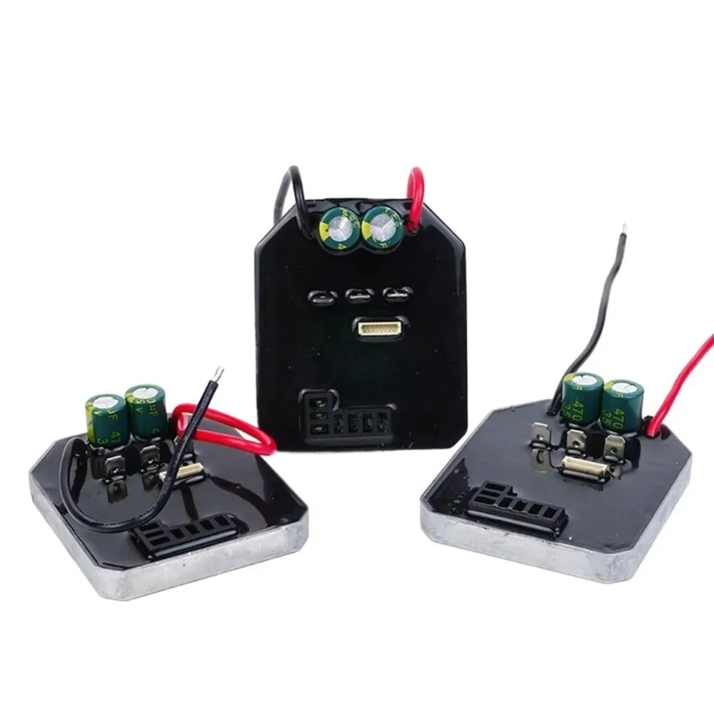 

Контроллер для бесщеточной литиевой дрели 21В/50А, алюминиевый корпус, плата для бесщеточной литиевой электродрели, двухконденсаторный, высокомощный