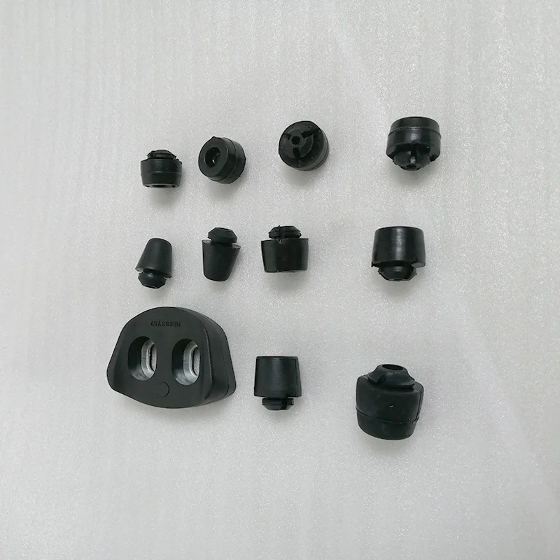 11pcs For Mitsubishi Pajero V93 V97 door cushion rubber tailgate shock absorber rubber limit block cushion rubber