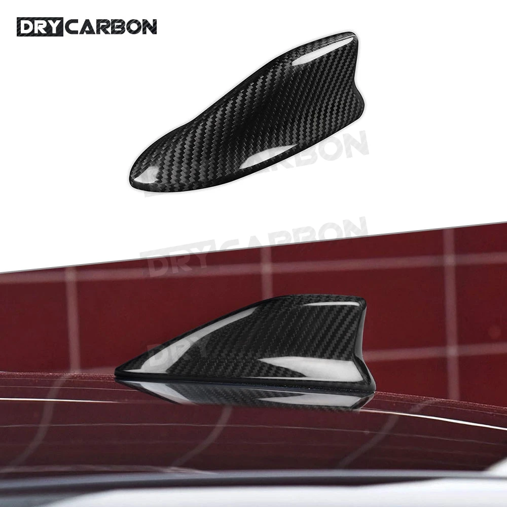 

For Toyota GT86 FT86 ZN6 For Subaru BRZ 2014-2019 Car Roof Fin Shark Antenna Carbon Fiber Trim Cover Sticker