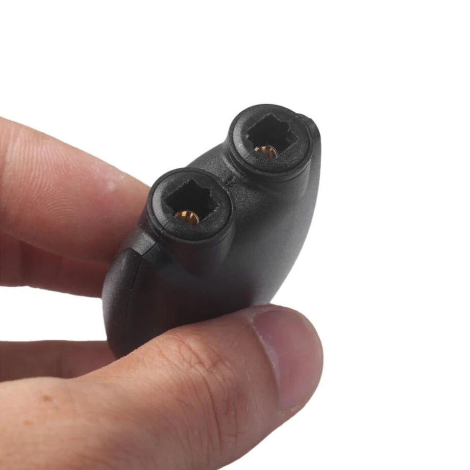 1 إلى 2 طريقة الرقمية Toslink مقسم صوت بصري محول الألياف البصرية محول SPDIF كابل بصري 1 أنثى إلى 2 أنثى HGC