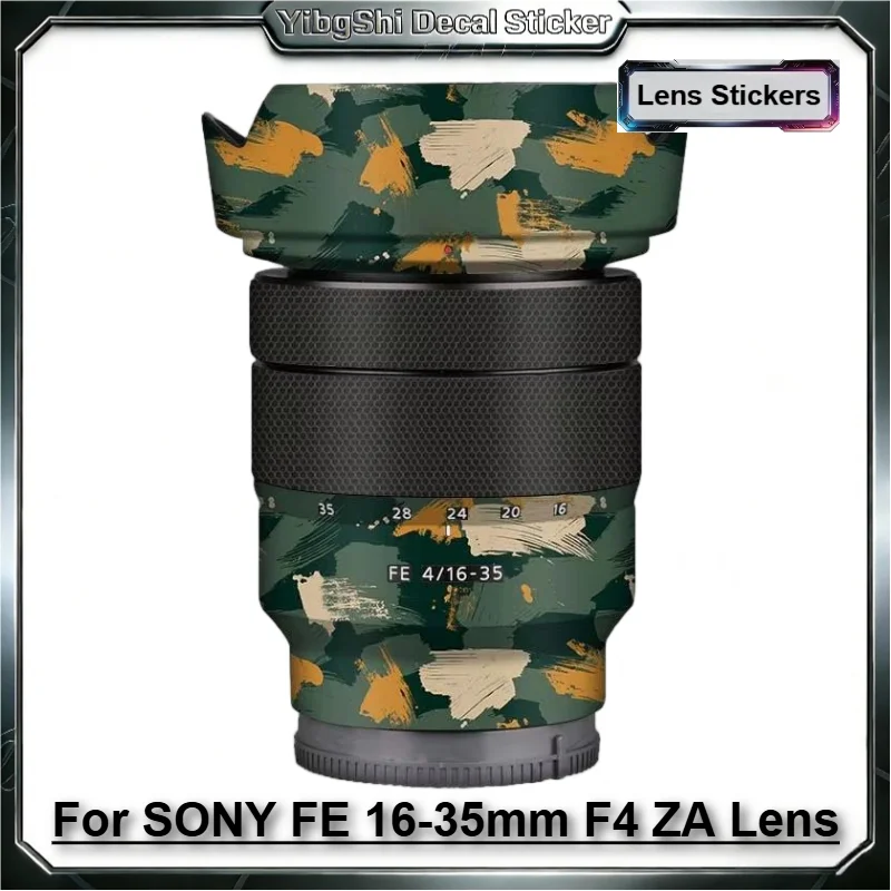 

Защитная виниловая пленка-наклейка для объектива SONY FE 16-35mm F4 ZA, защитное покрытие для корпуса объектива FE16-35F4ZA