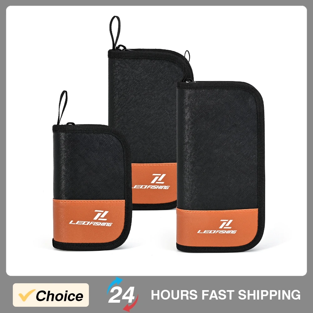 Fishing Fly Fishing Lures Spoon Spinner Storage Bag EVA Fishing Sequins Smooth Zipper Long-lasting Fishing Hook Organizer Pouch