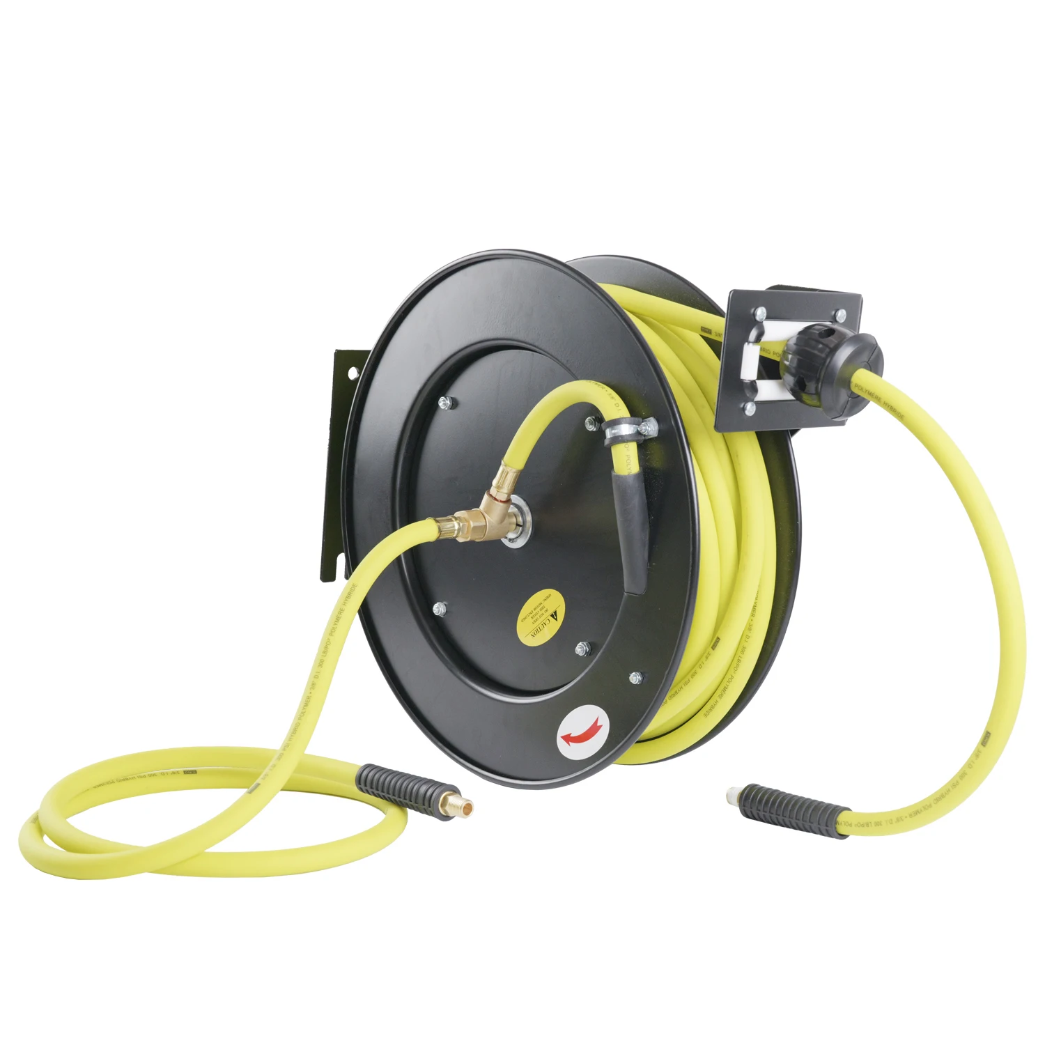 15M Retractable Air Hose Reel Swivel 3/8