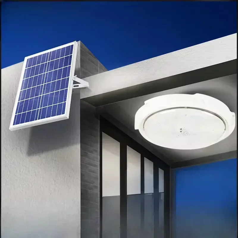 Solar Lights Home Indoor Ceiling Veranda Solar Power Lamp IP65 Waterproof Outdoor LED Top Solar Energy Interior Light Lamp