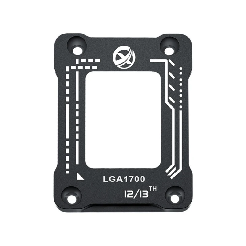 Suporte backplane com fivela correção curvatura cpu para lga1700 lga1800 intel12th 13thgen-cnc-quadro liga