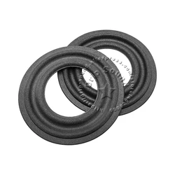 2PCS 57x25mm Elastic Wave Speaker Foam Flat Spider Damper Woofer Bass For JBL 3 inch Loudspeaker Repair Parts