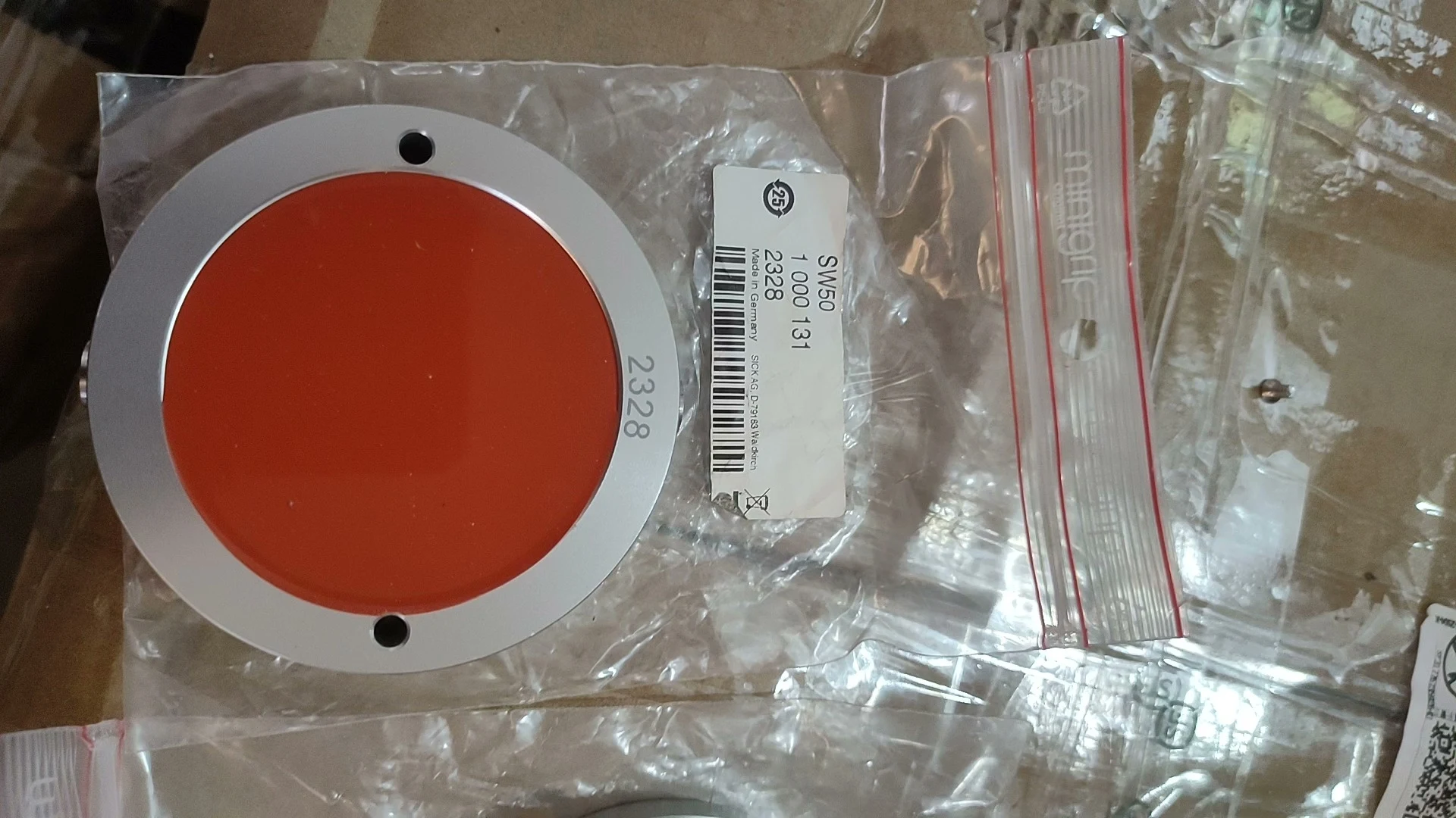SICK SW50 Reflector, Order Number 1000131, Brand New Original Genuine, Quantity