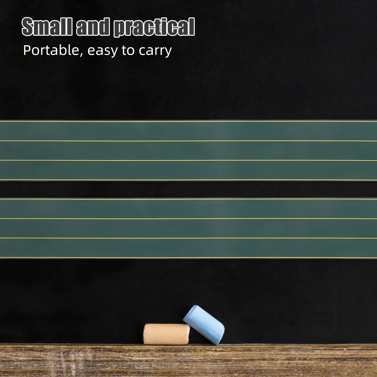 2 قطعة ملصقات لوحة تعليمية مغناطيسية 35X5 بوصة أربعة خطوط ثلاثة شبكة شرائط السبورة لممارسة الكتابة اليدوية قابلة لإعادة الاستخدام جافة #1