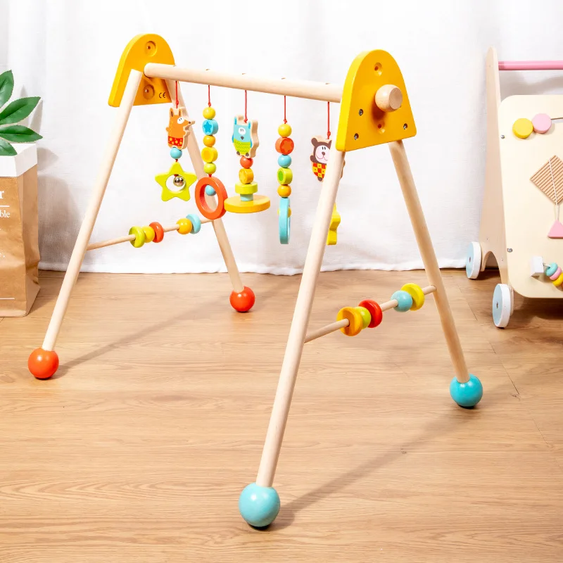 lazychild-infant-indoor-wooden-fitness-triangle-frame-simulated-climbing-rack-ornament-0-to-3-years-old-baby-soothing-toy