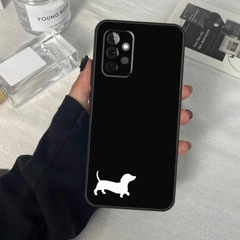 Dachshund Teckel Dackel Dog For Samsung Galaxy A52 A42 A32 A22 A12 A13 A23 A33 A53 A51 A71 A14 A24 A34 A54 Phone Case