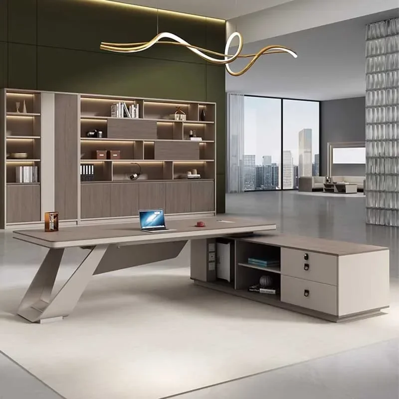 Storage Gaming Office Desk Large Modern Luxury Drawers Home Office Desk Coffee Computer Writing Mesa Ordenador Furniture