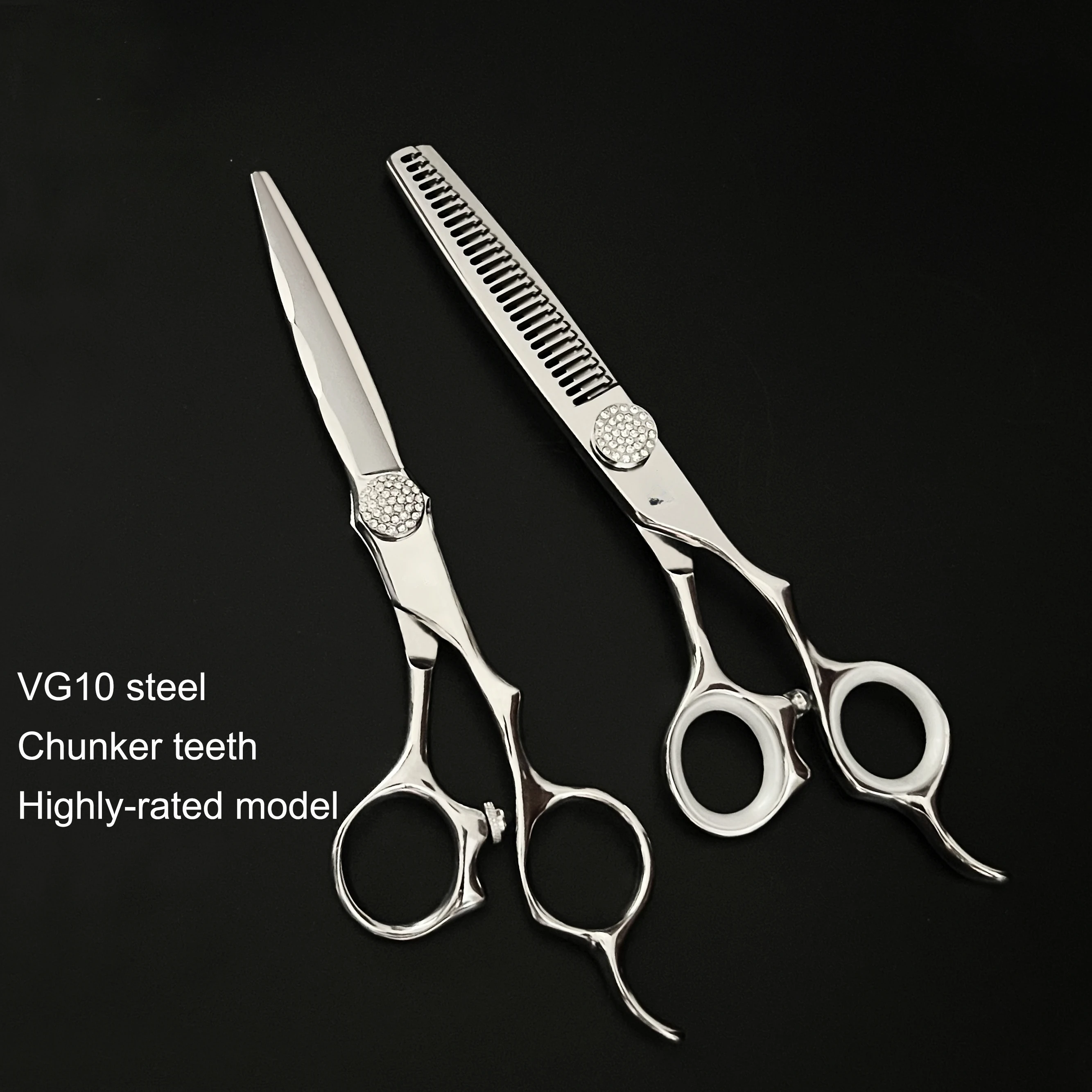 

Hair Cutting Scissors Set Professional 6 Inch Barber Hairdressing Scissors