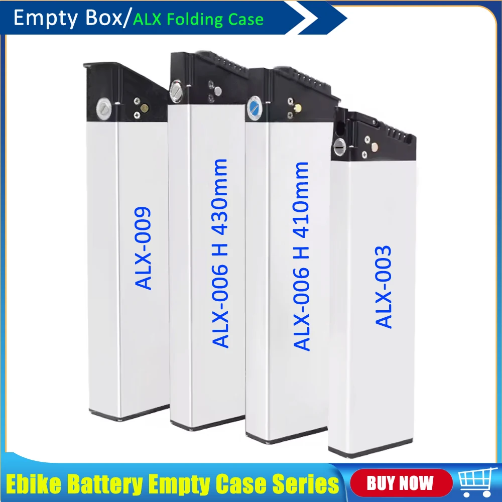 ALX-009 ALX-006 ALX-003 ALX-014 18650 Folding Electric Bike Battery Case Sambike Engwe Mate X Foldable Ebike Empty Akku Box