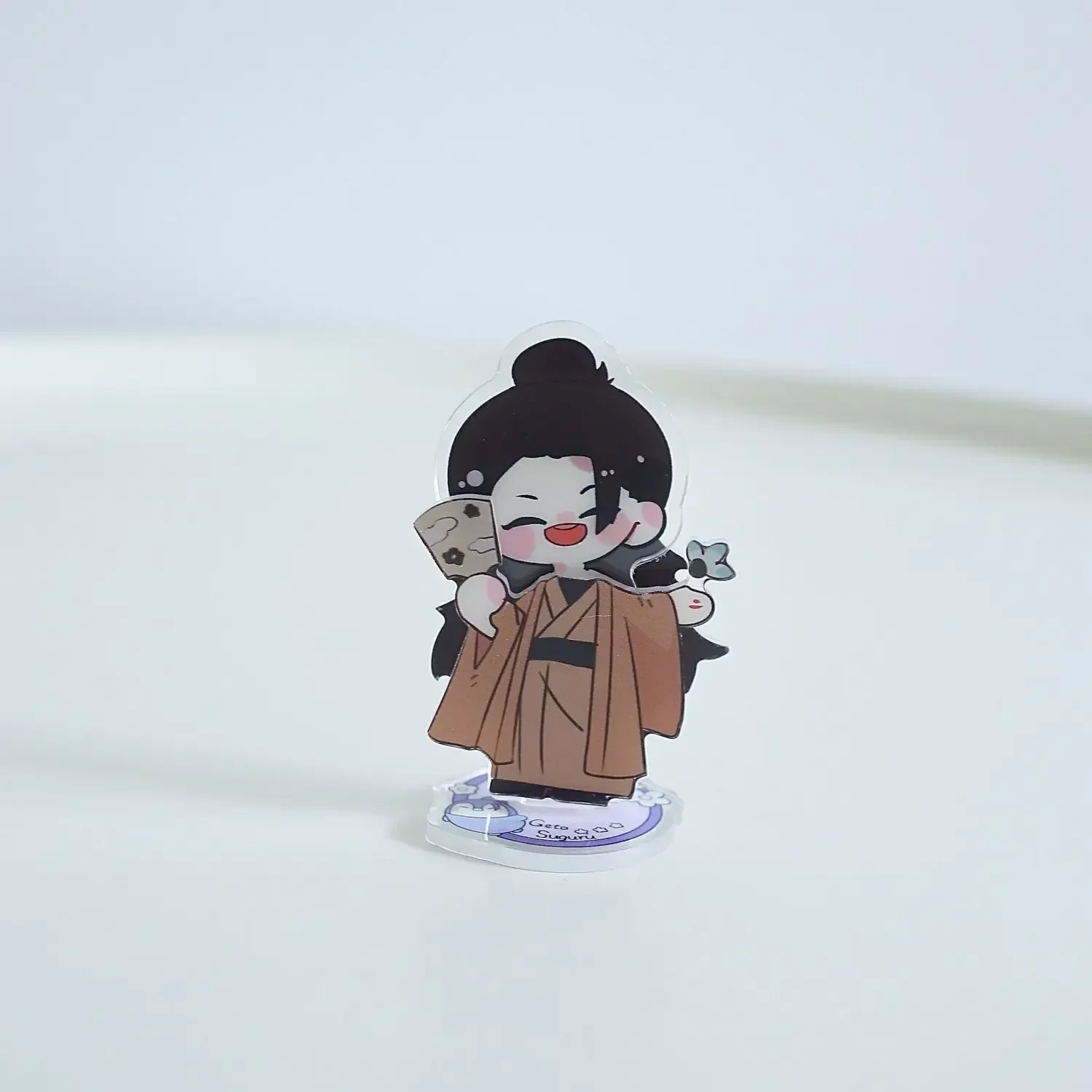 Anime Satoru Gojo Geto Suguru Cosplay Acrylic Figure Magnet Change Assembly Unit Stand Display Model Desk Decor Toys Game Gift