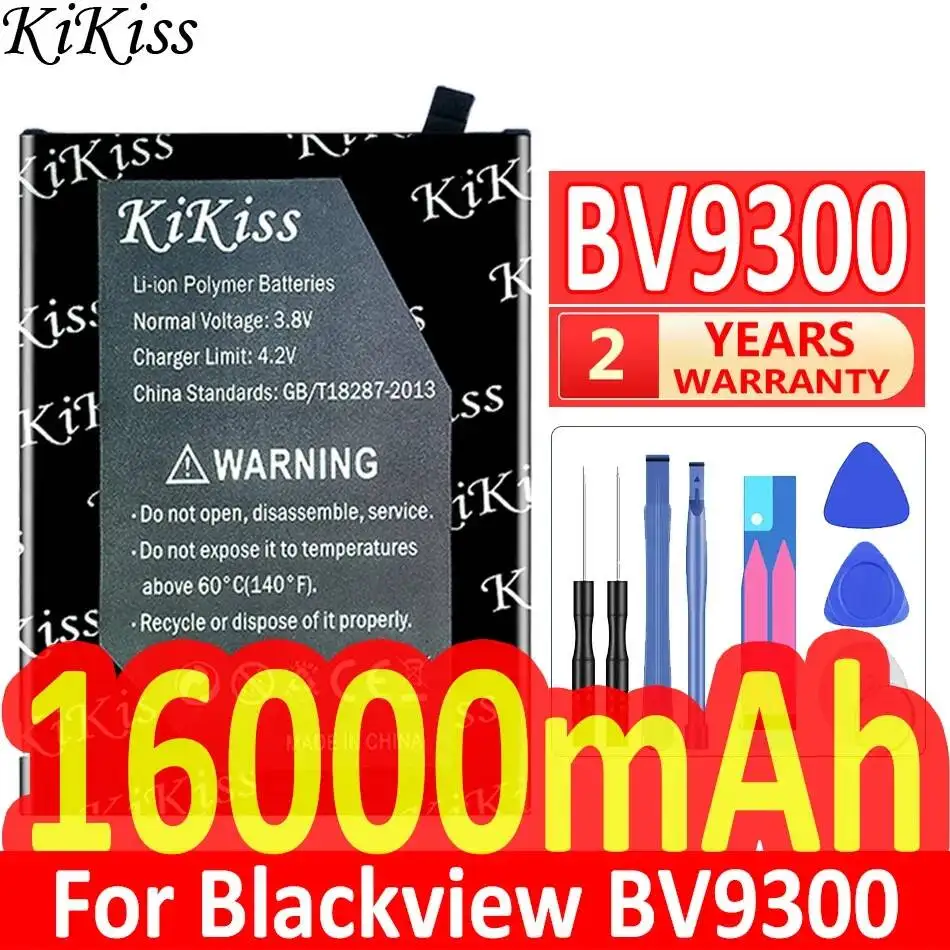 

Mobile Phone Battery Long-Lasting 16000mAh For Blackview BV9300 Li676590HT