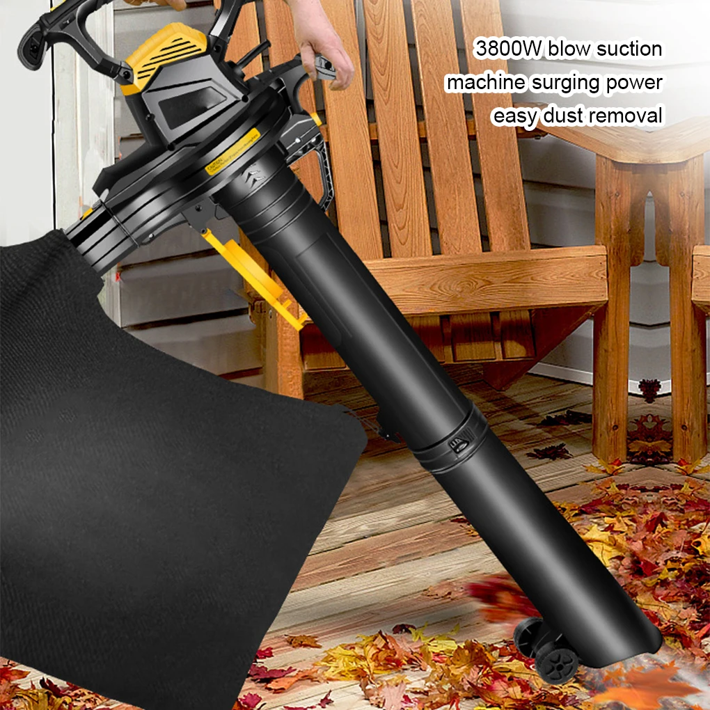 High Power Yard Blower Leaf Sweeper Leaf Crusher Blower High Power Strong Dust Removal Leaf Cleaning Blowing Dust Blowing Blower