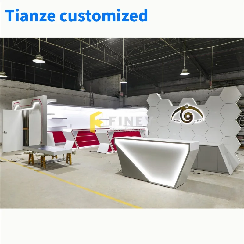 

（customized）Modern Electronic Shop Fitting Electronic Store Interior Design Showroom Display Rack Showcase Furniture Shelf Cash