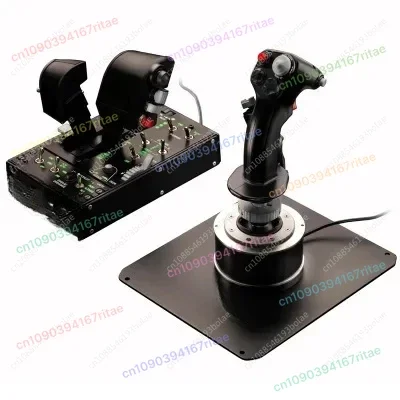 

A10c Flight Simulator Pig Pole Aircraft Rocker Joystick for PC Gaming Combat Flight Stick