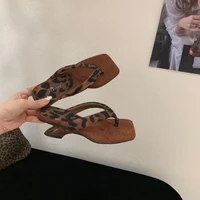 Mid Heels Women Flip Flops Fashion Wedges Woman Slippers 2026 Summer New Shoes Elegant Sandals Casual Pumps Dress Zapatos Mujer - Image 3