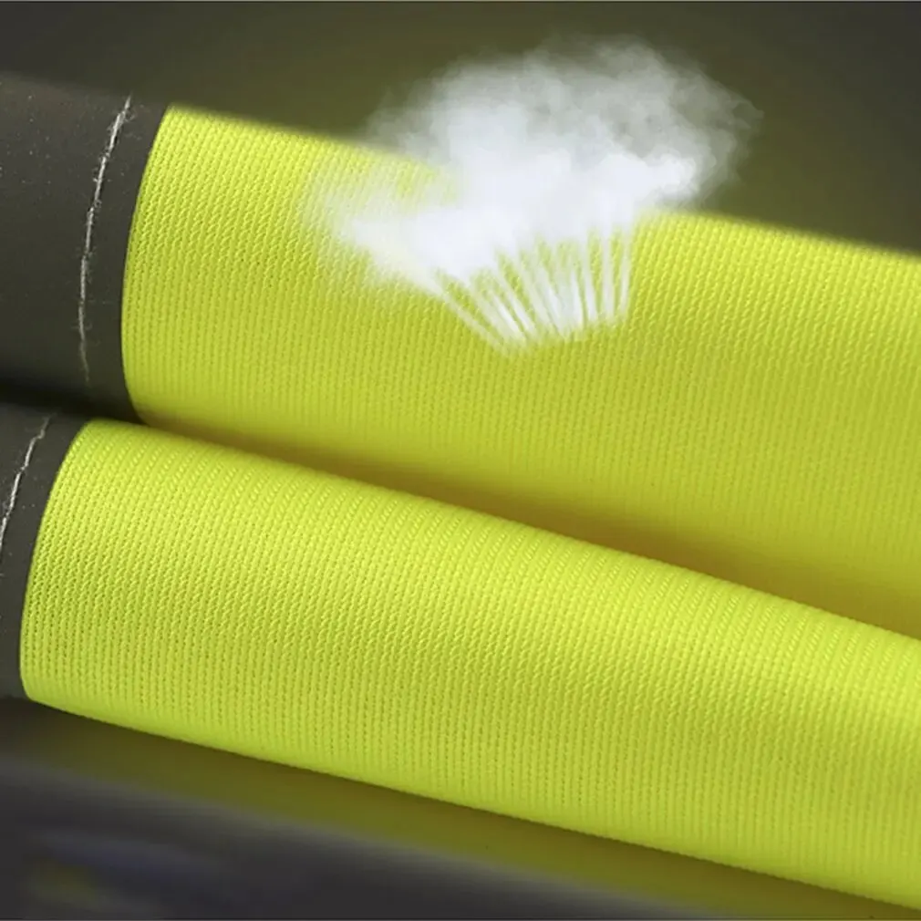 ) Светоотражающий жилет с несколькими карманами для езды на дорогах, защитный жилет для угольных шахт, форма, дышащий светоотражающий жилет