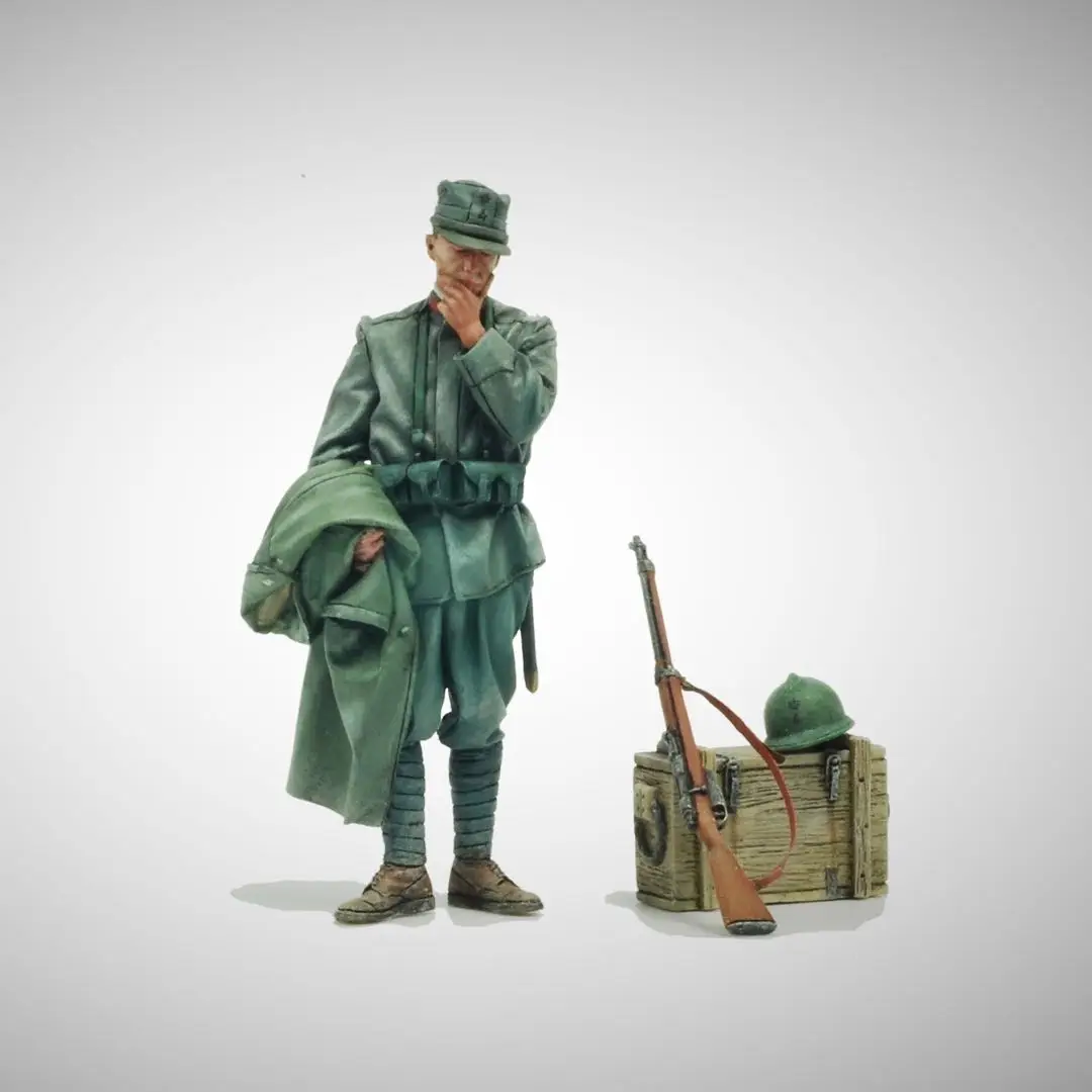 Figurka żywiczna 1/35 GK, zestaw niezmontowany i niepomalowany