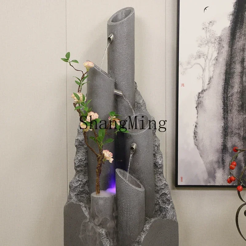 SM Clubhouse Exhibition Hall Accessories Sculpture Installation Rockery Fountain Floor Ornament