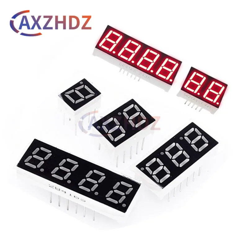 5PCS 0.28 0.36 0.4 0.56 Inch Digital Tube Common Anode Common Cathode 1 2 3 4 Bit Digital Tube Red LED Display 7 Segment