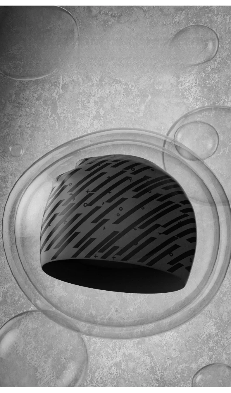 Herren Große Silikon-Schwimmkappe Ohrenschutz Wasserdicht Elastisch Bequeme Schwimmkappe Professionelle Trainings-Antirutsch-Schwimmkappe – Detail 4