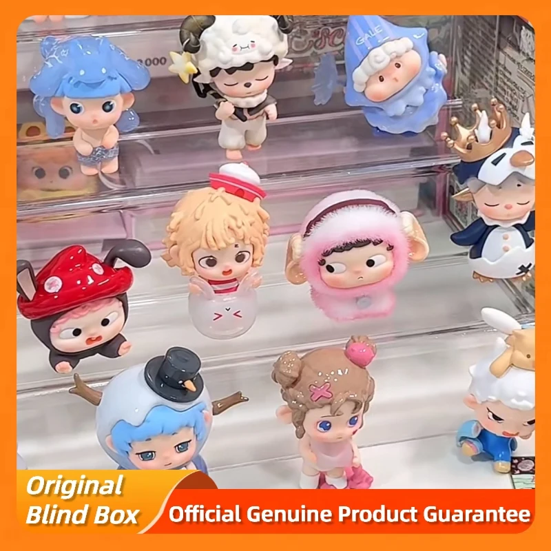 

New Heyone Mini Lost Time Town Series Blind Box Mini Flocking Figuer Collect Ornament Model Toys Mystery Box Cute Figure Gift
