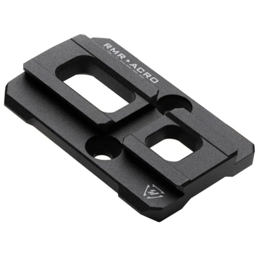 

Адаптерная пластина RMR to ACRO для Aimpoint ACRO/RMR, черная, универсальный размер SI-ACRO-RMR