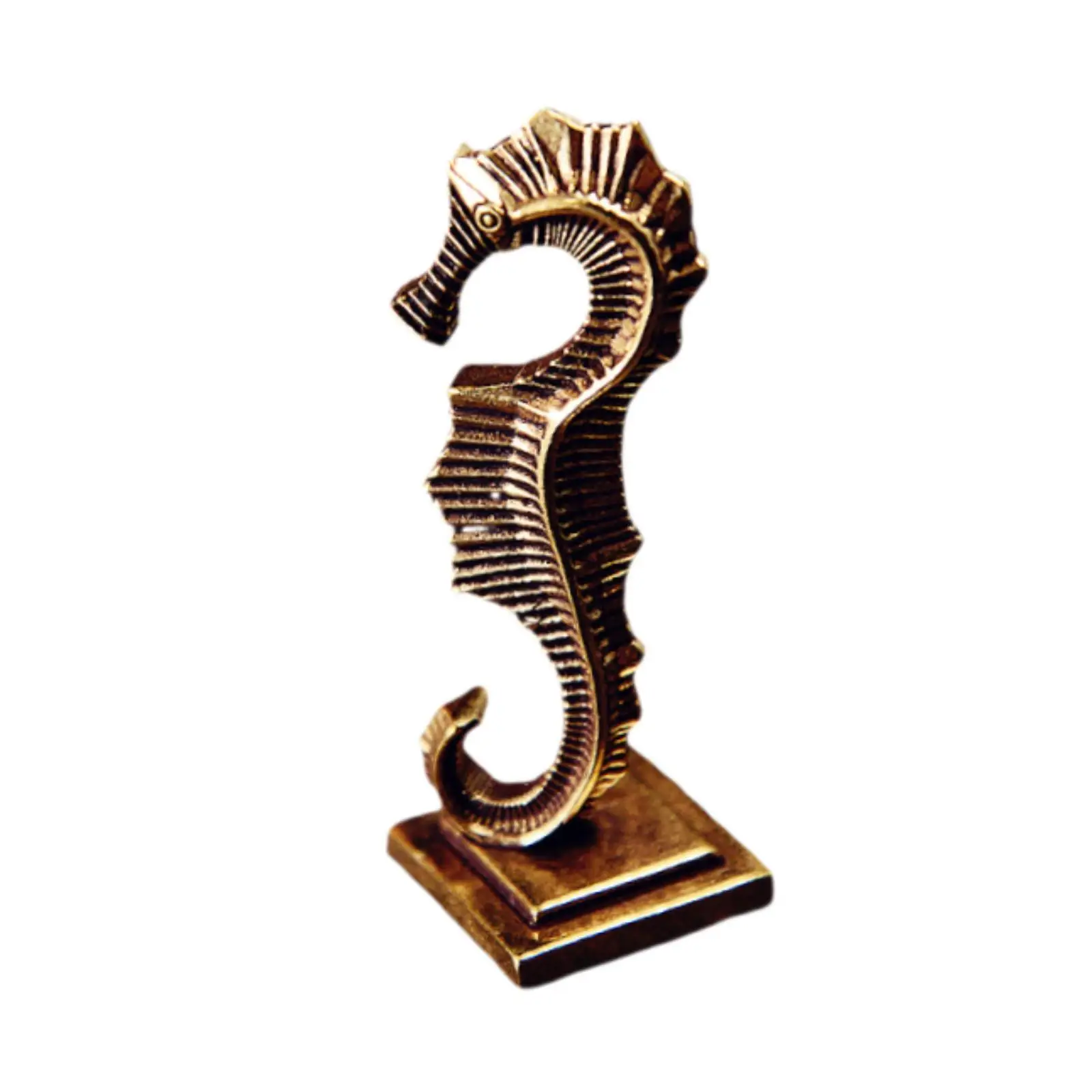 Seahorse Statue Sculpture Gift Accessories Tea Ceremony Vintage Seahorse