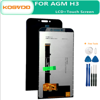 Original For AGM H3 A10 LCD Display and Touch Screen Digitizer Assembly Replacement Display lcd FOR AGM H3  +Tools