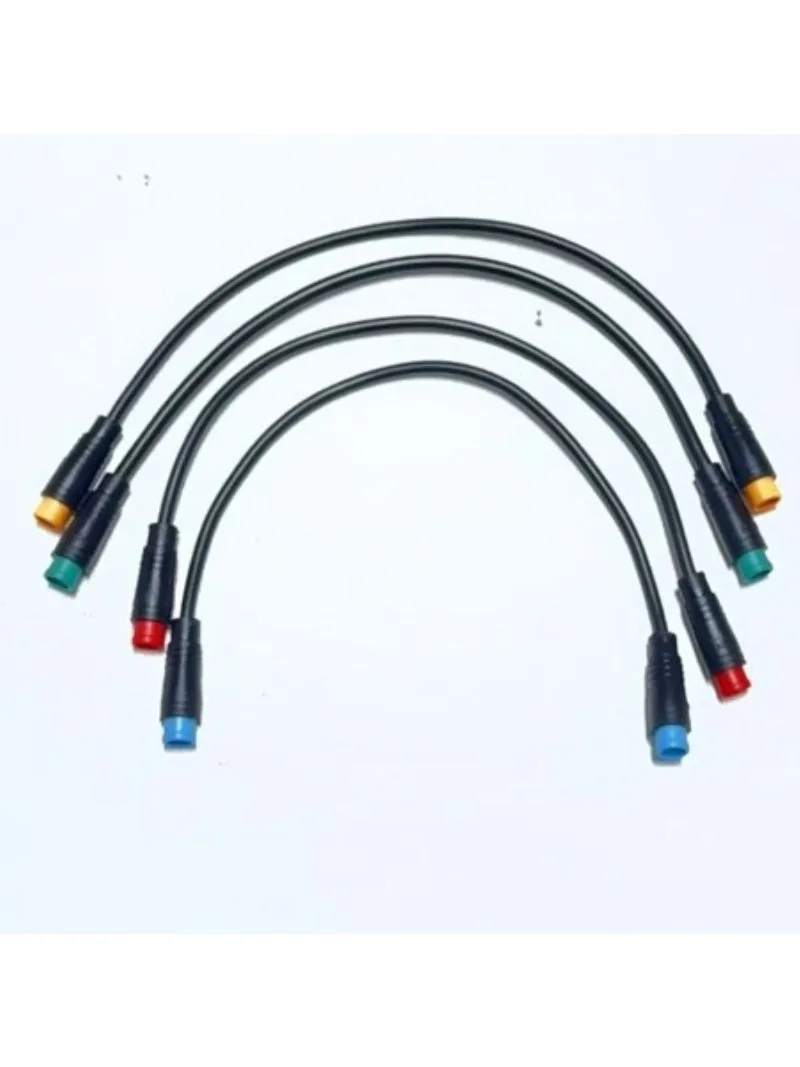 AliExpress M8 2 3 4 5 6 8 Pin 20cm E-bike Speed Sensor male to female M/F Extension connector Cable Electric Bicycle Waterproof Ebike Wire