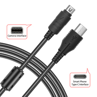 For Camera OTG Cable,CB-USB6 12P to USB Type C,View Camera Photos from Phone, Compatible with Olympus SZ-10 SZ-30 FE-120 SP-310