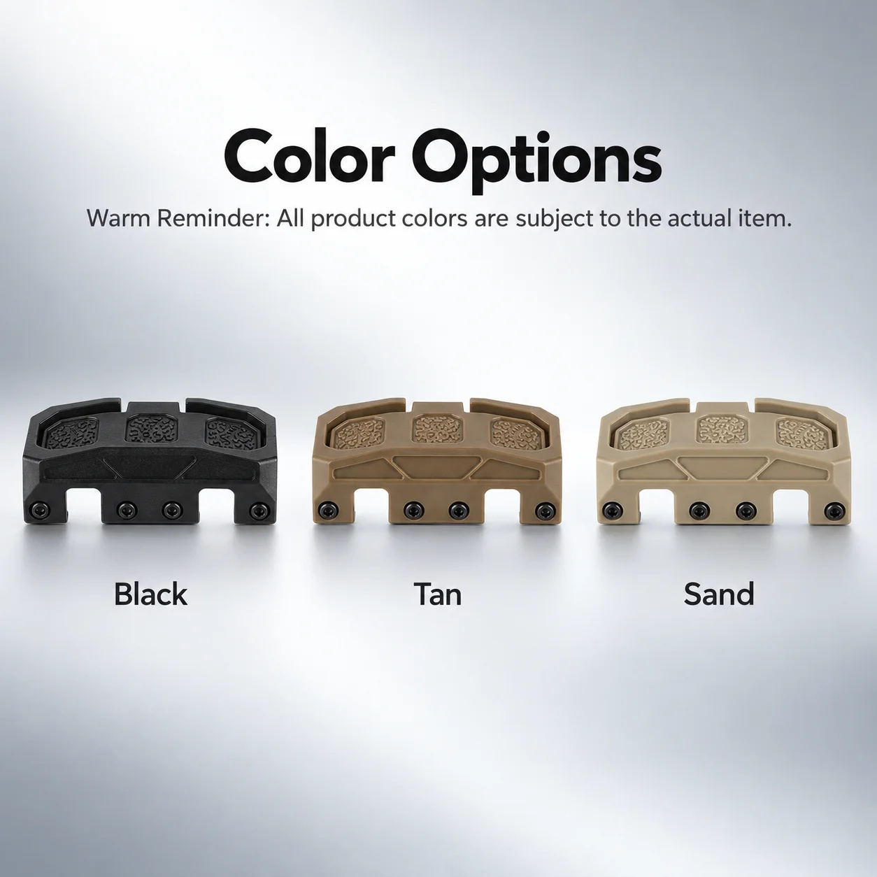 Tactical Three Button Switch Base Modular Rail Mount Left Right Adjustment Dedicated Fit Control Cover for Outdoor Training Kit