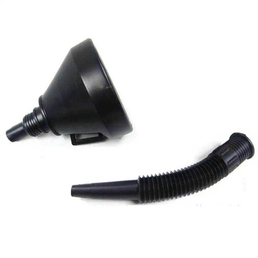 Embudo de plástico de gran diámetro con boquilla extensible - imagen 2