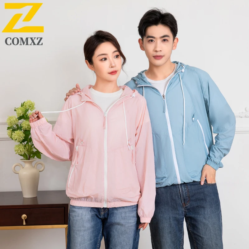 New Sunscreen Ice Jacket Unisex USB Cooling Fan Coat Smart Technology Air Conditioning Clothes Outdoor Fishing Skin Windbreaker