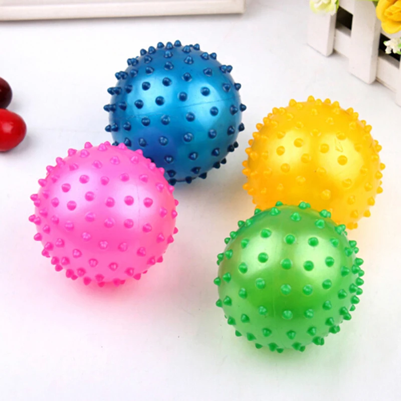 Kids Inflatable Ball Rubber Toy Baby Outdoor Thorn Balloon Developmental Ball