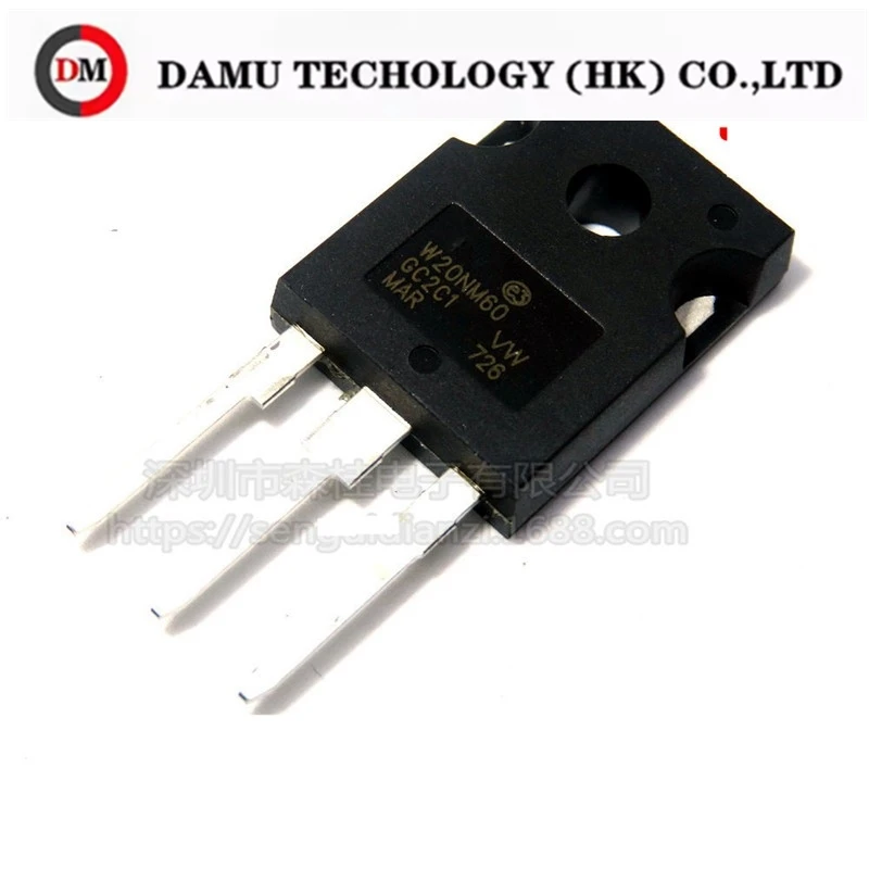 

5pieces STW20NM60 20N60 20A 600V W20NM60