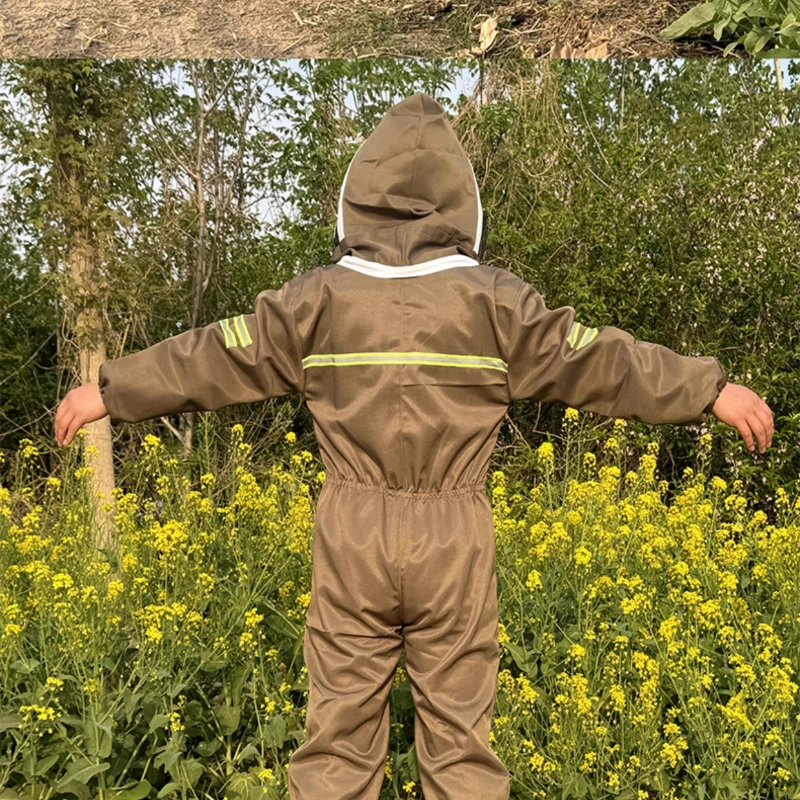 

Костюм пчеловода цвета хаки, одежда и снаряжение для пчеловодства, комбинезон для работы с пчелами, аксессуары, инструменты, садовые принадлежности