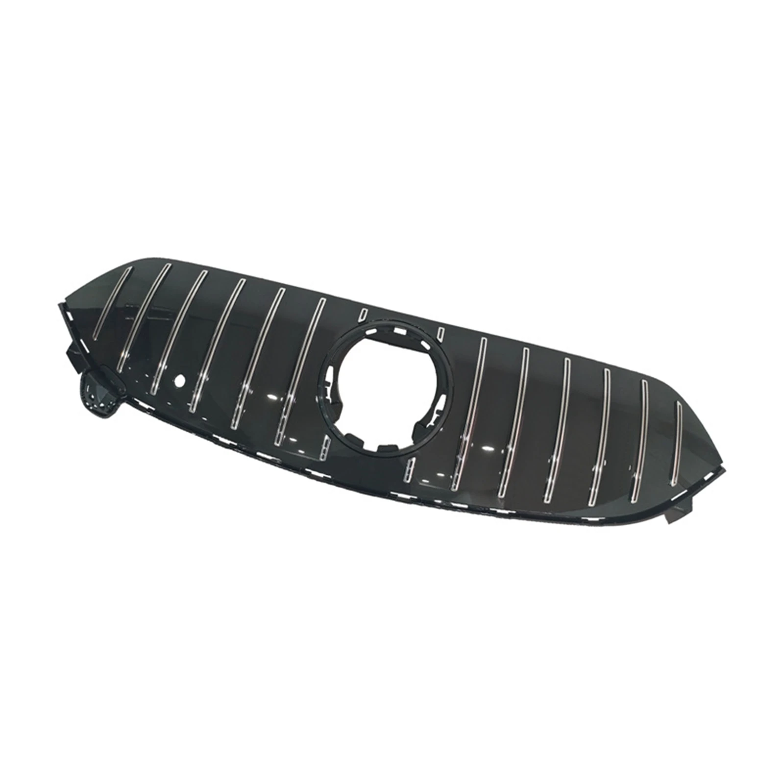 Front Grille Grill Upper Bumper Hood Mesh Grid For Mercedes-Benz W297 V297 EQS450 EQS580 2022-2024
